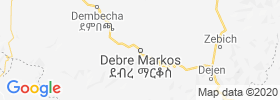Debre Mark'os map